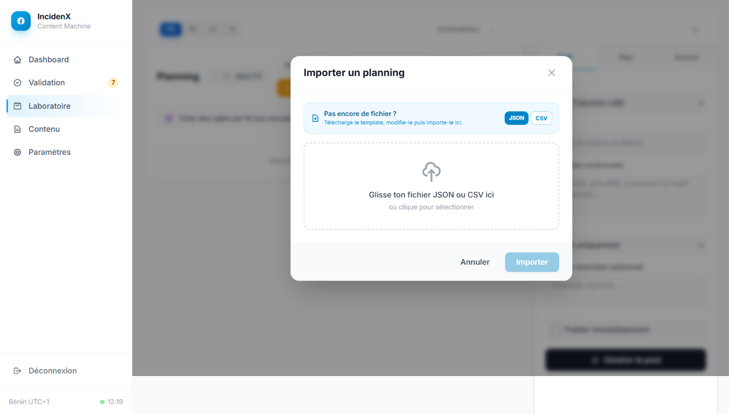 Planning