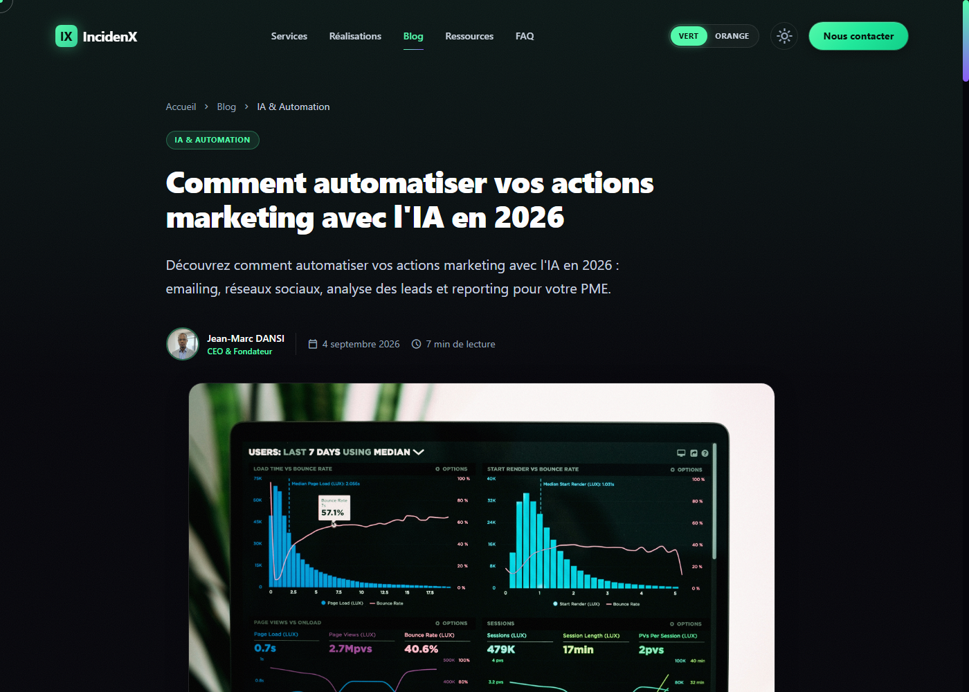 Article SEO live