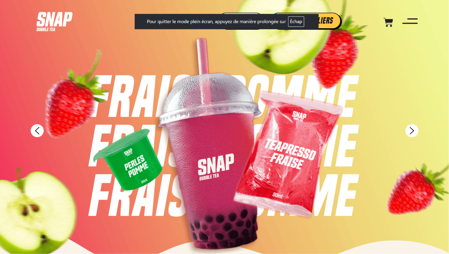 Snap Bubble Tea